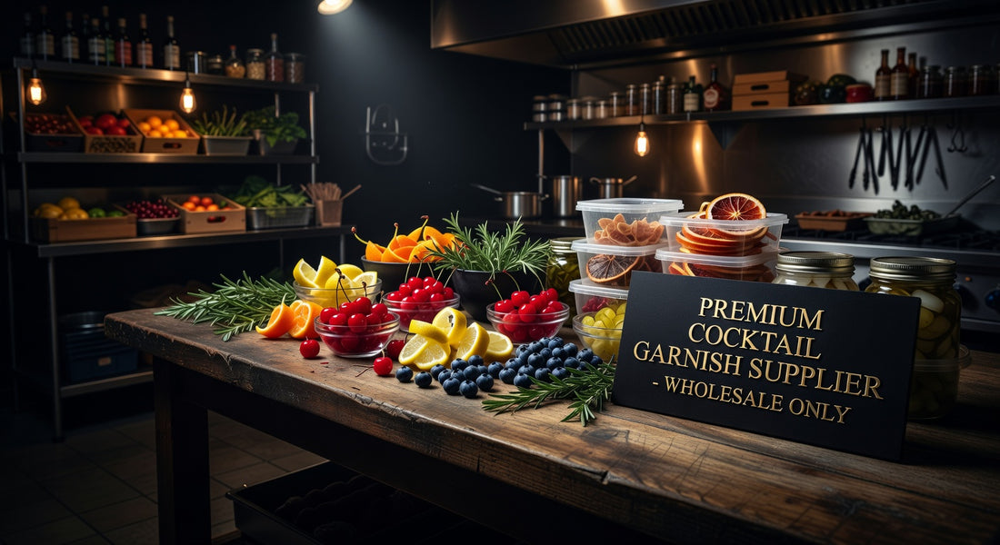 The Complete Guide to Sourcing Specialty Cocktail Garnishes