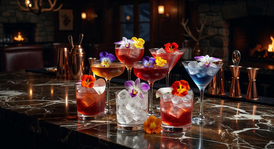 Edible Flowers for Cocktails: What Actually Works Behind the Bar