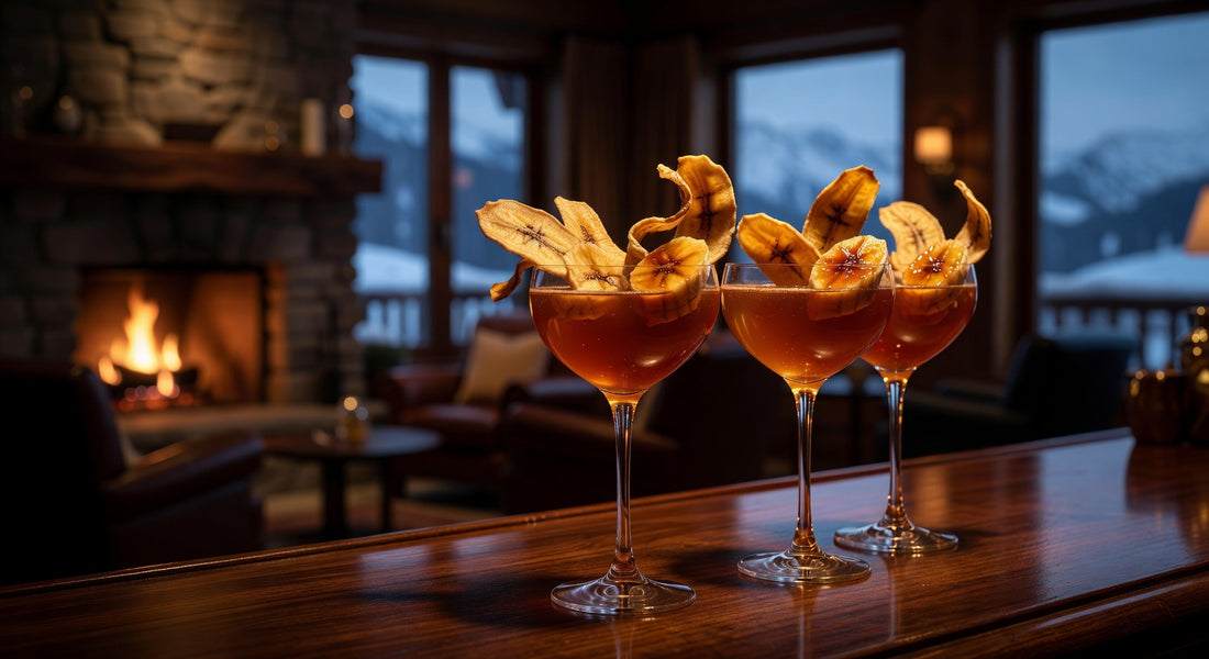 Banana Cocktail Garnish: Beyond the Basic Wheel