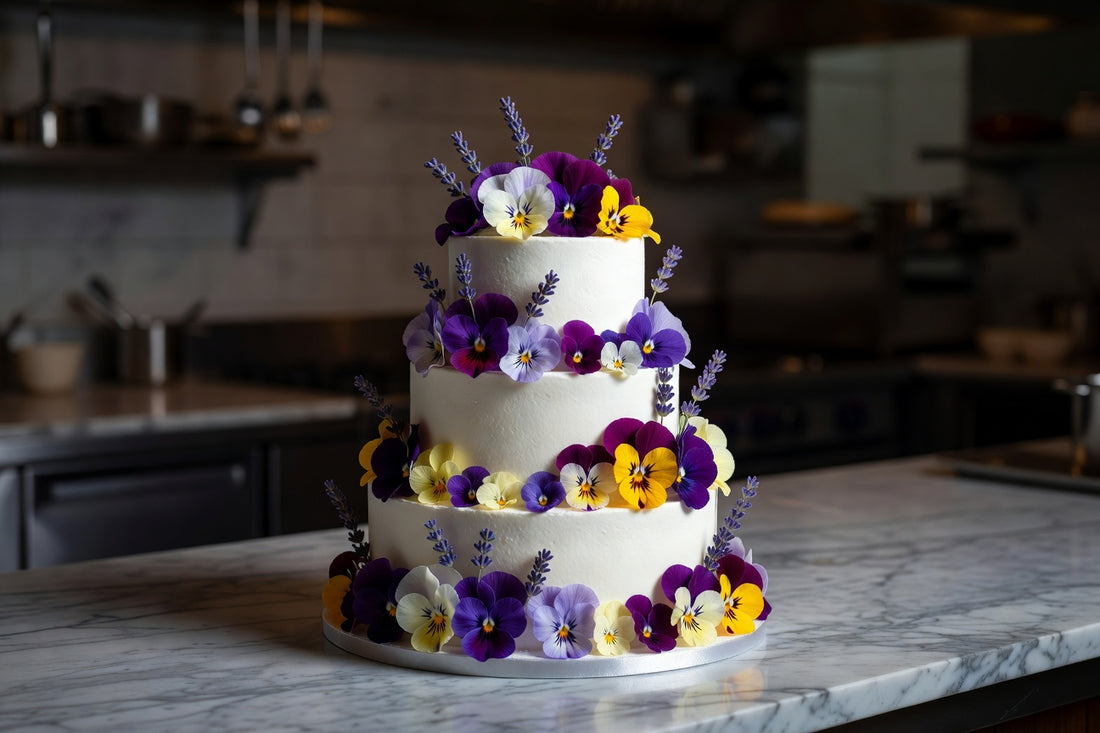 Edible Flowers for Wedding Cakes: What Actually Works (And What Doesn't)