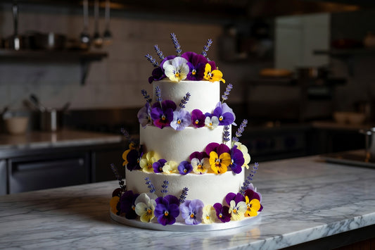 Edible Flowers for Wedding Cakes: What Actually Works (And What Doesn't)