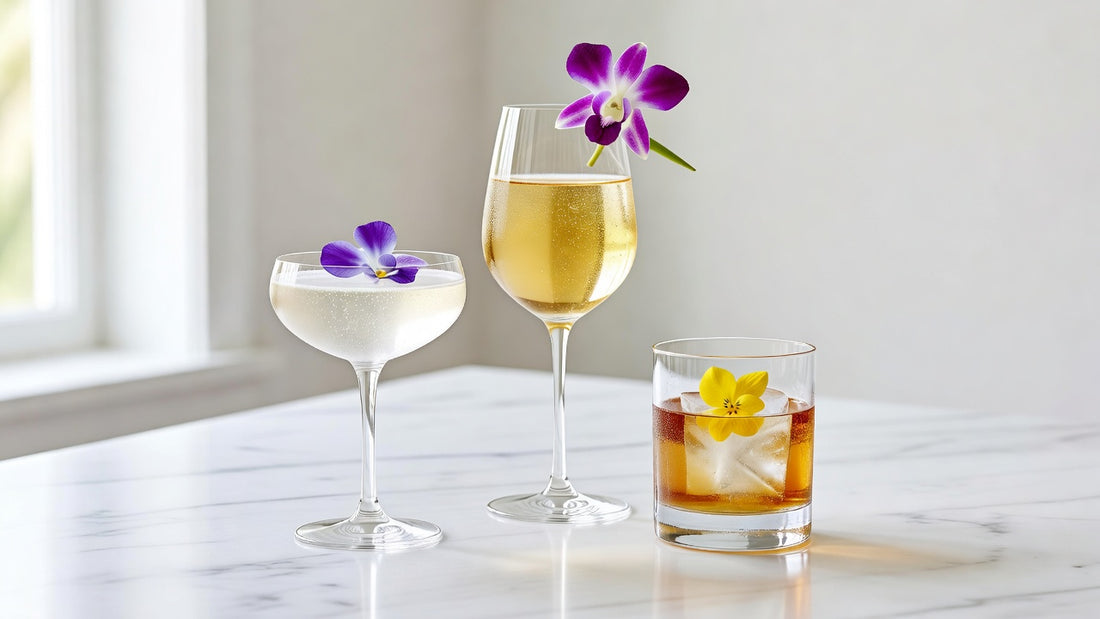 Edible Flowers for Cocktails: The Complete Guide (What to Use & Where to Buy)