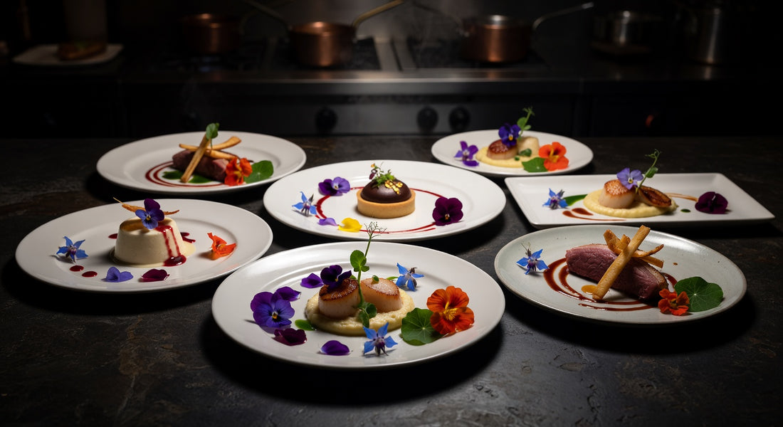 Flower Garnish Plating Ideas That Actually Work in Restaurant Kitchens