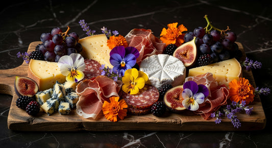 Edible Flowers for Charcuterie Boards: The Complete Guide to Stunning, Edible Garnishes