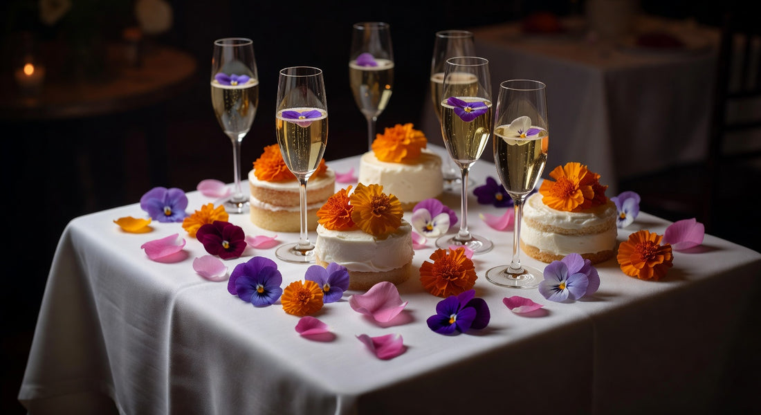 Edible Flowers for Bridal Shower: How to Use Them Like a Pro