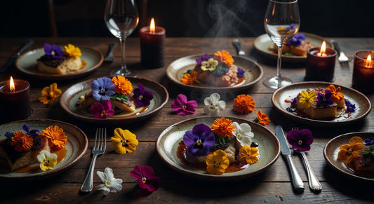 Edible Flower Recipes That Will Make Your Dinner Party Unforgettable