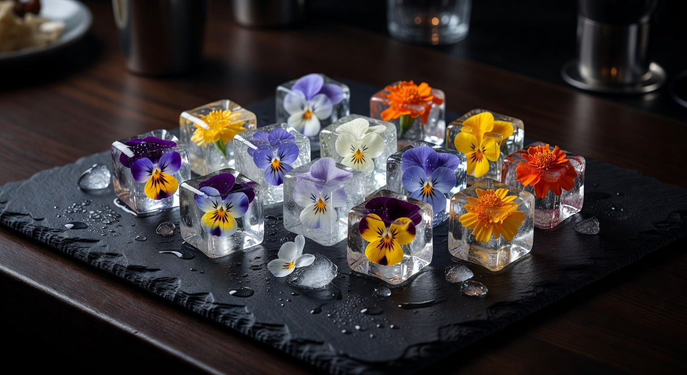 Edible Flowers for Ice Cubes: A Complete Guide | Bloom Produce