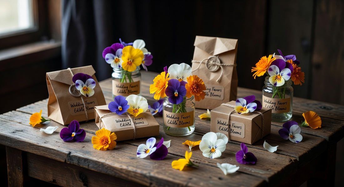 Edible Flowers for Wedding Favors: Beautiful, Practical, and Actually Memorable
