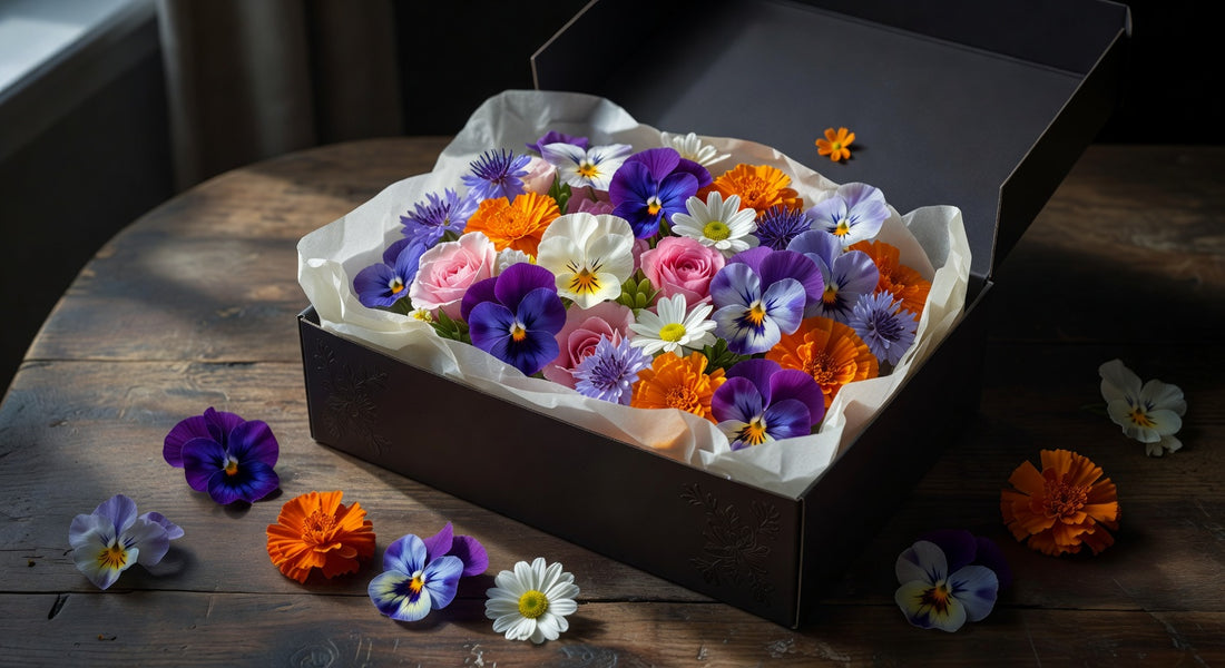 Edible Flower Gift Box Delivery: A Gift That Actually Gets Used
