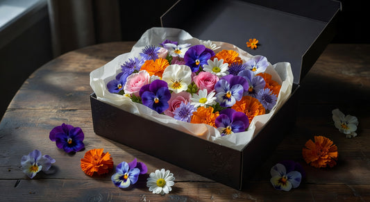 Edible Flower Gift Box Delivery: A Gift That Actually Gets Used