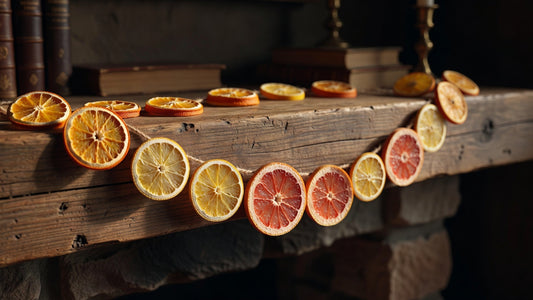 How to Make a Dehydrated Citrus Garland That Actually Looks Professional