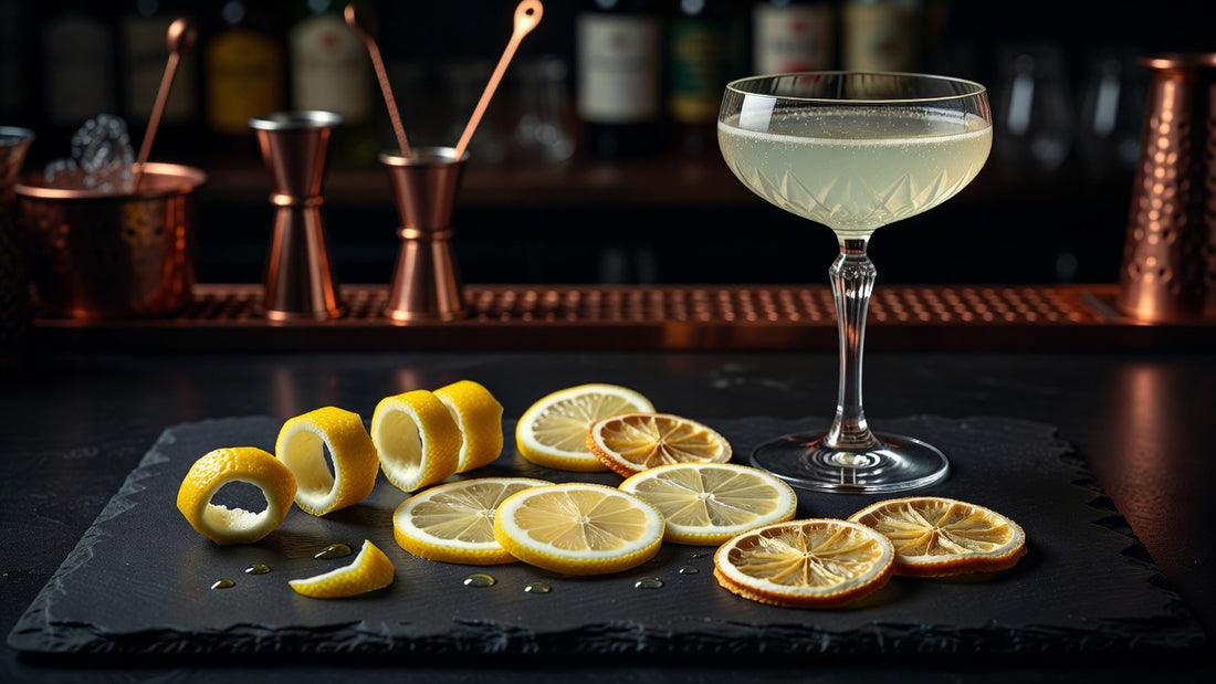 Lemon Garnish for Cocktails: The Complete Guide to Wheels, Twists, and Dehydrated Slices