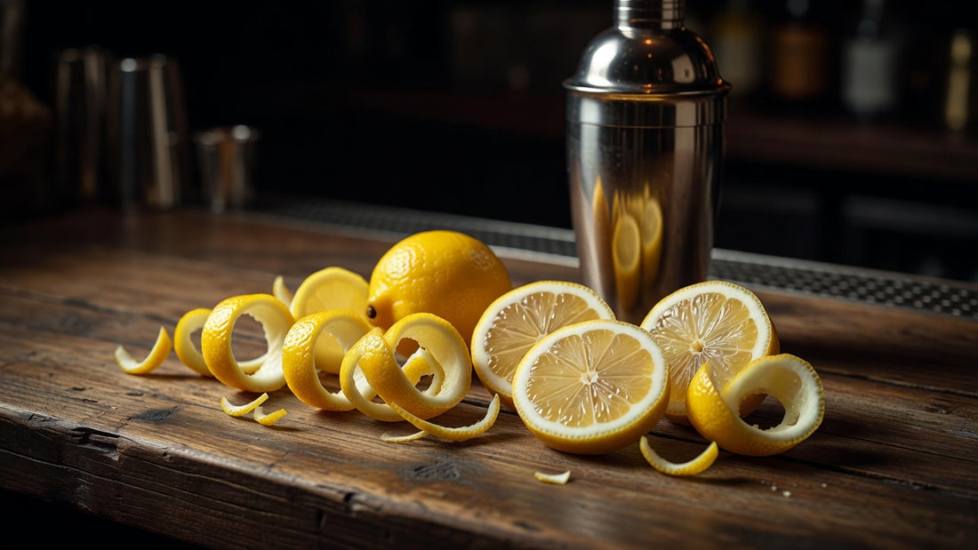 The Art of Crafting Stunning Lemon Garnishes for Cocktails