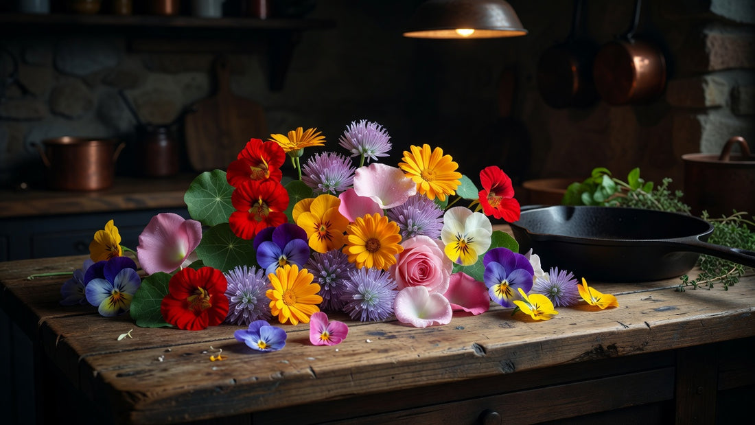 Edible Flower Garnish Ideas to Elevate Any Dish