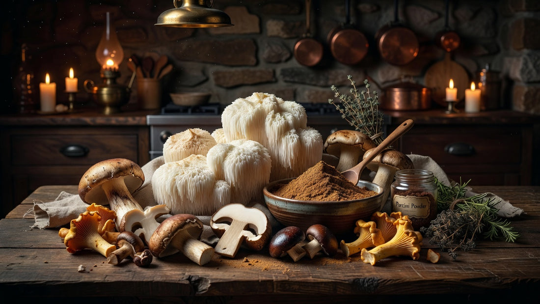 Embrace Culinary Creativity with Nutricost Organic Lion's Mane Mushroom Powder