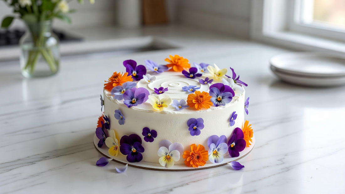 What Edible Flowers Are Safe for Cakes? Your Complete Guide to Floral Cake Decorating