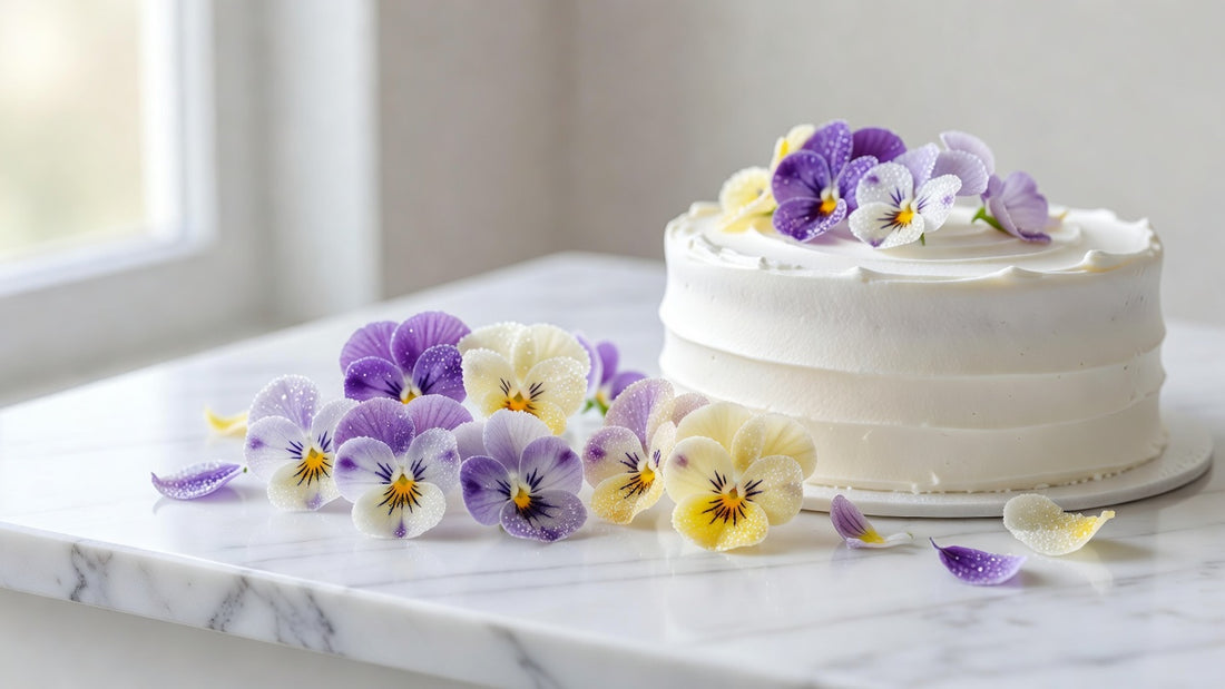 Candied Edible Flowers for Cakes: Techniques, Tips & Best Varieties