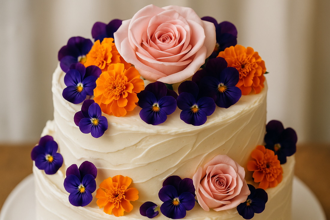 Edible Flowers for Cake Decorating: A Complete Sourcing Guide