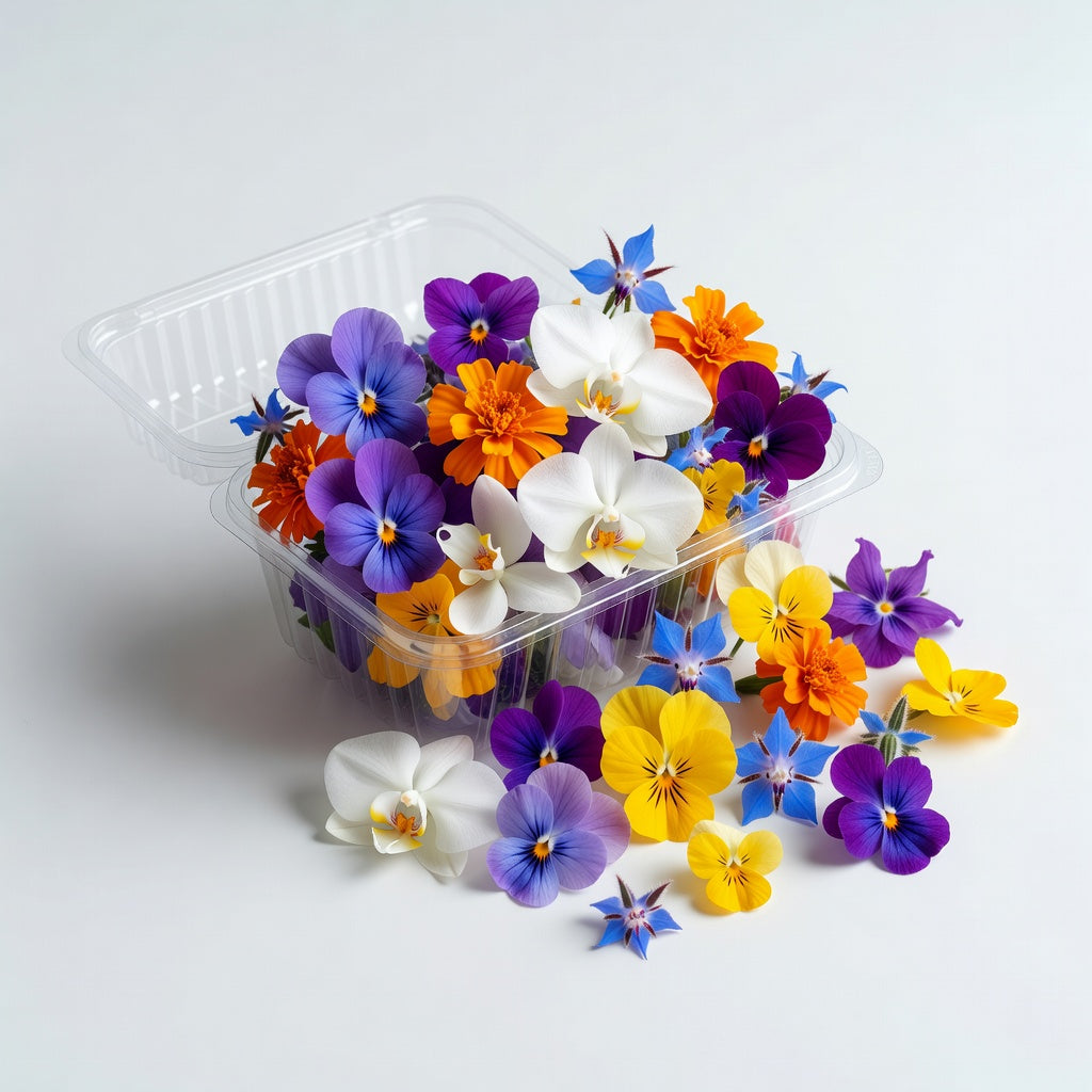 Mixed Premium Edible Flowers (50 Count)