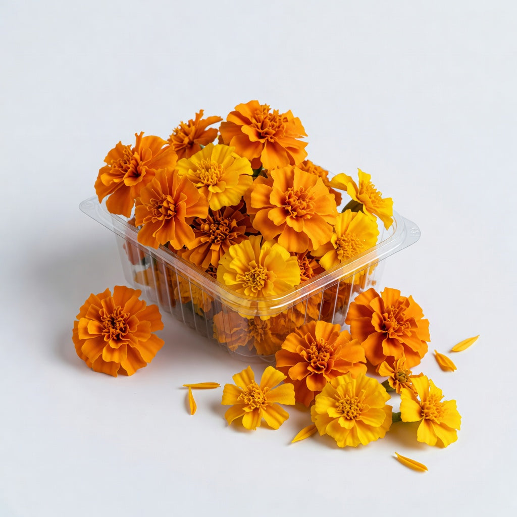 Edible Marigold Flowers (50 Count)