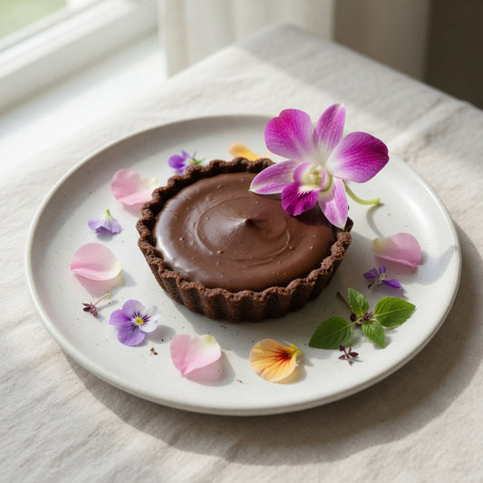 Pastry Plating Kit in use