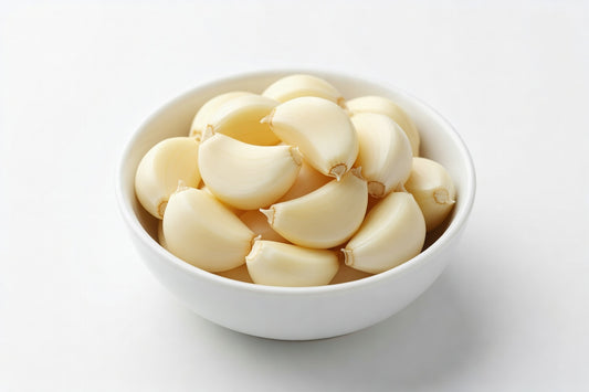 Fresh Peeled Garlic California 5# - Bloom Produce
