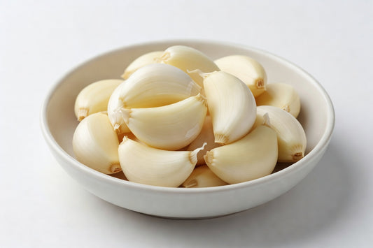Fresh Peeled Garlic Christopher RN 4x5# Bags - Bloom Produce