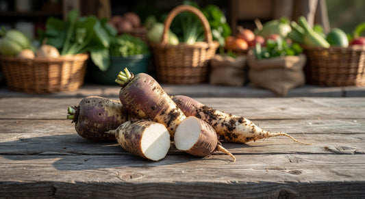 Fresh Horseradish Root — 50 lb Bulk Case — specialty produce | Bloom Produce