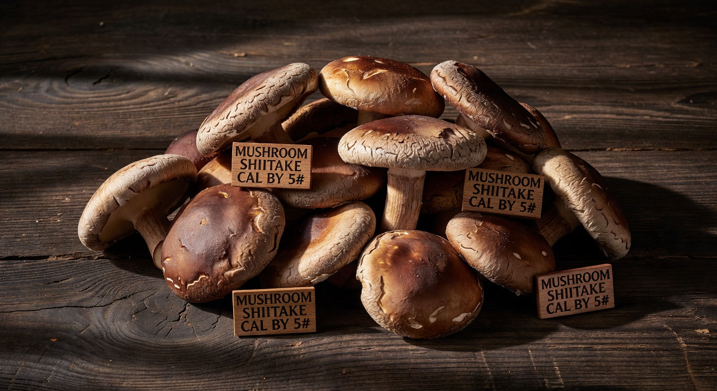MUSHROOM SHIITAKE CAL BY 5#