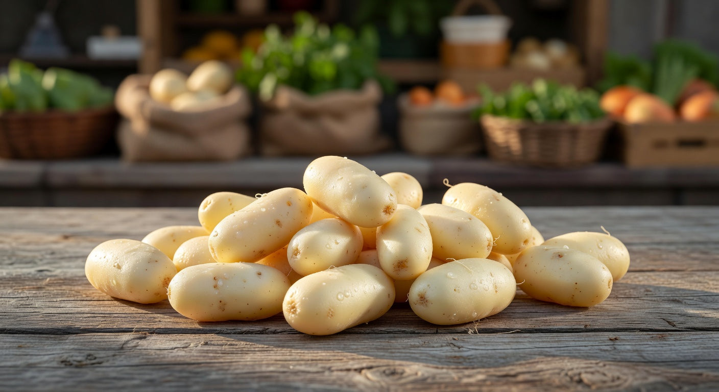 Fingerling Peewee White 50#