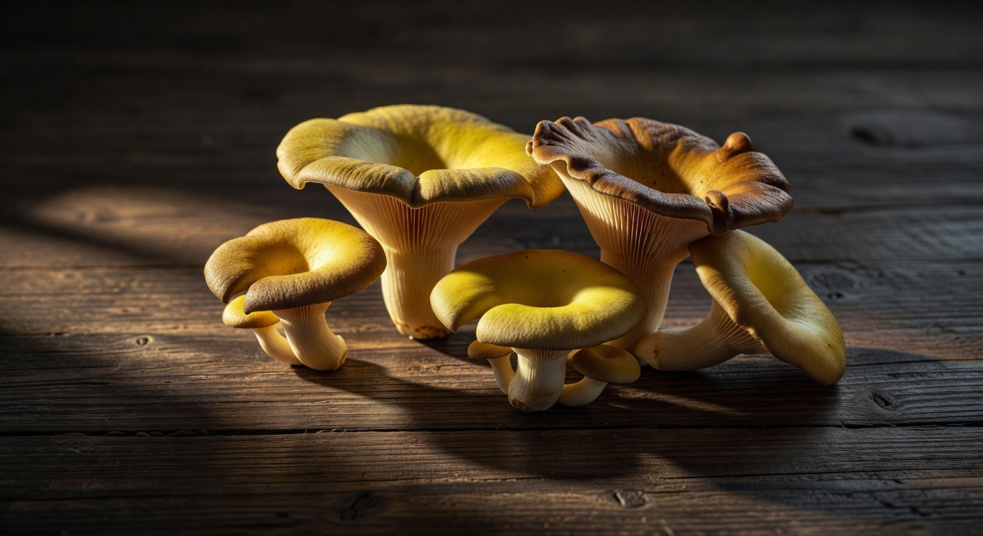 MUSHROOM OYSTER YELLOW 4#