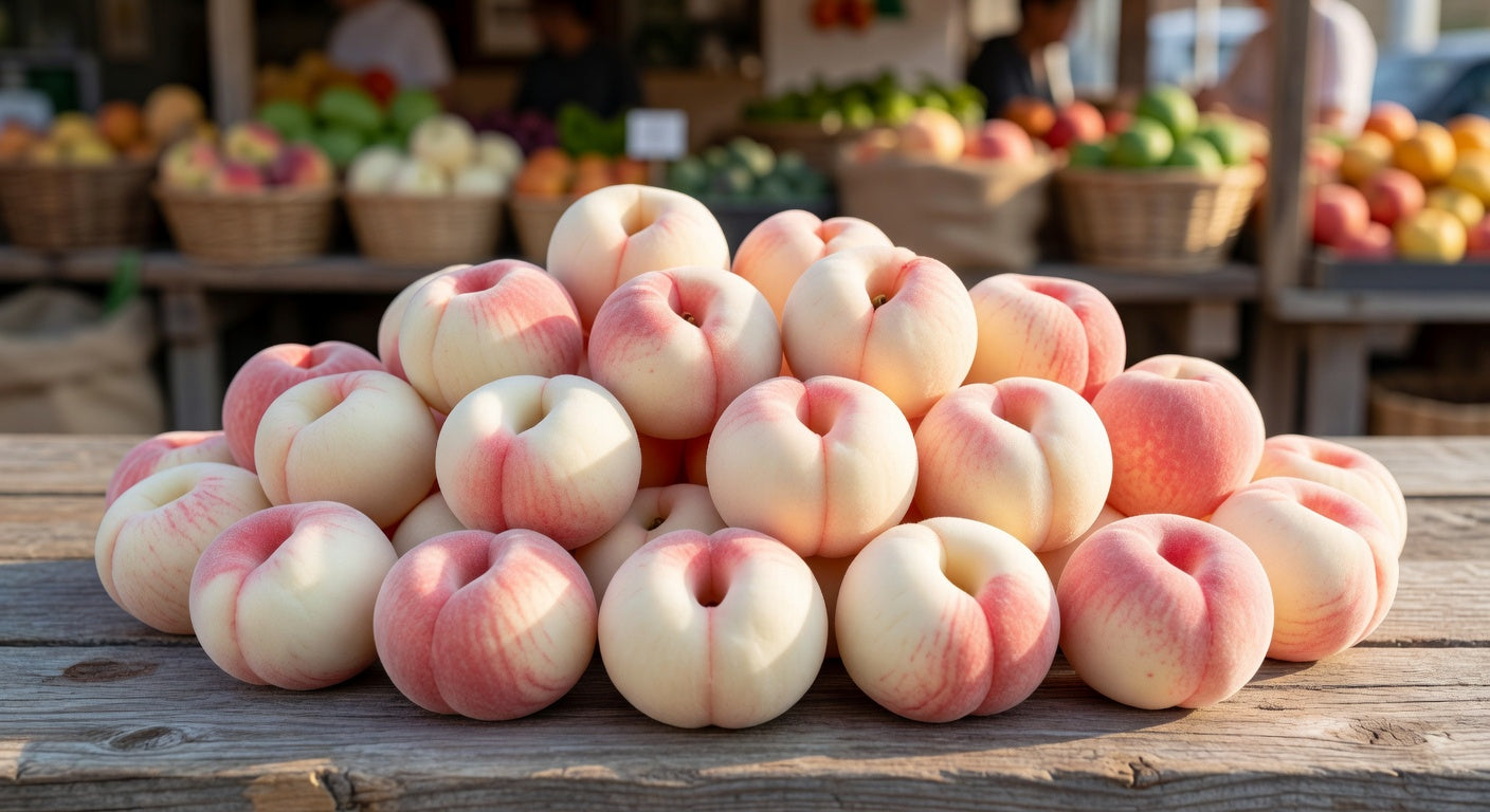 White Donut Peaches (nz) 5 Kg.
