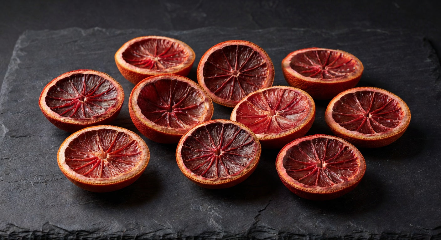 Dehydrated Blood Orange Halves — 270 Count | Bloom Produce