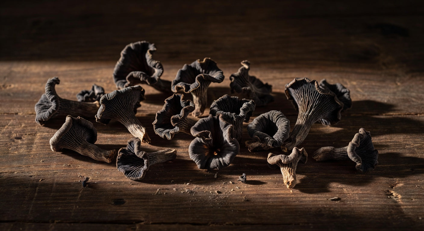 Mushroom DRY Black Trumpets 1#BAG