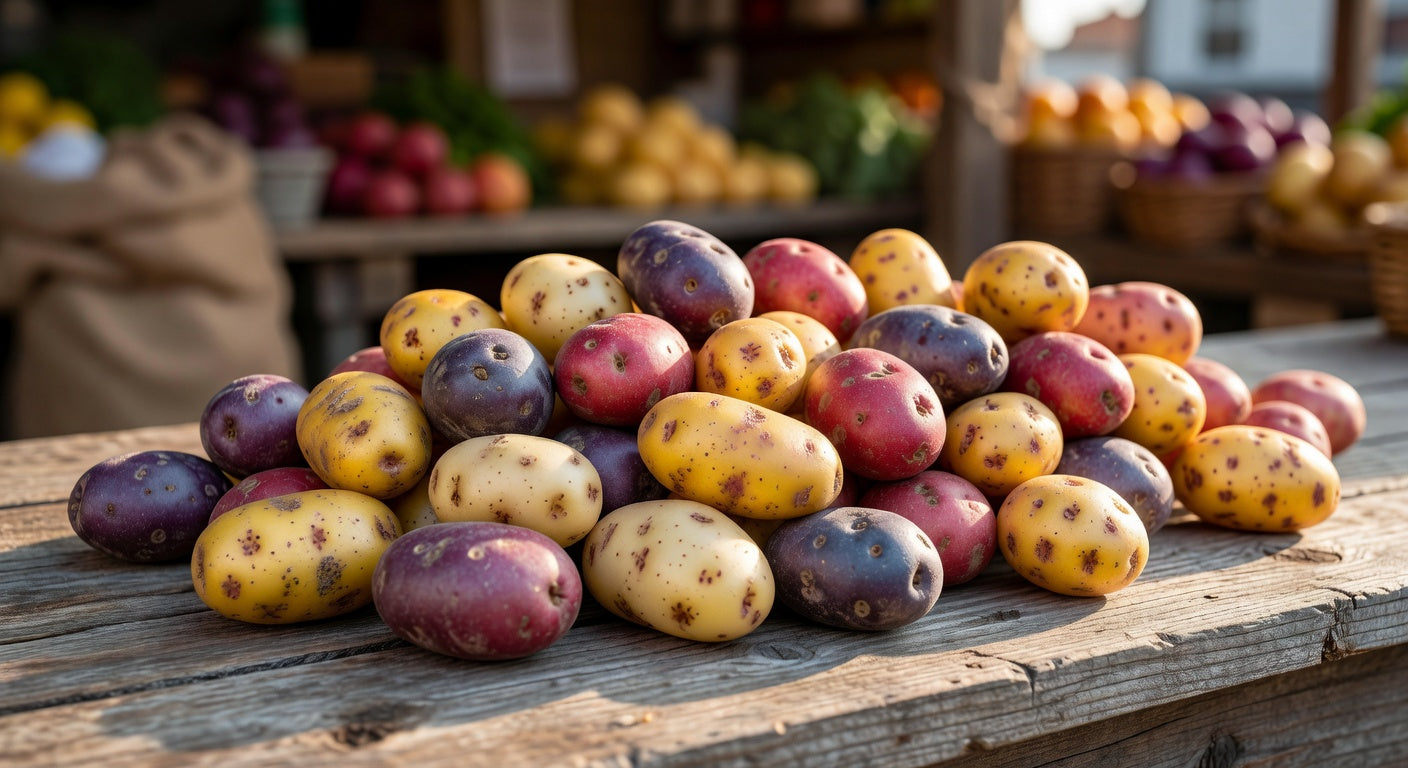 Fingerling Potato Marble Mixed 50#