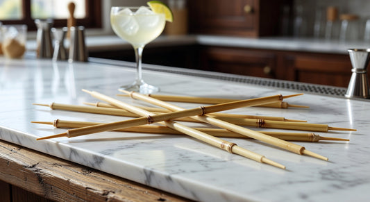 Sugar Cane Swizzle Sticks (Fresh) 6x20ct