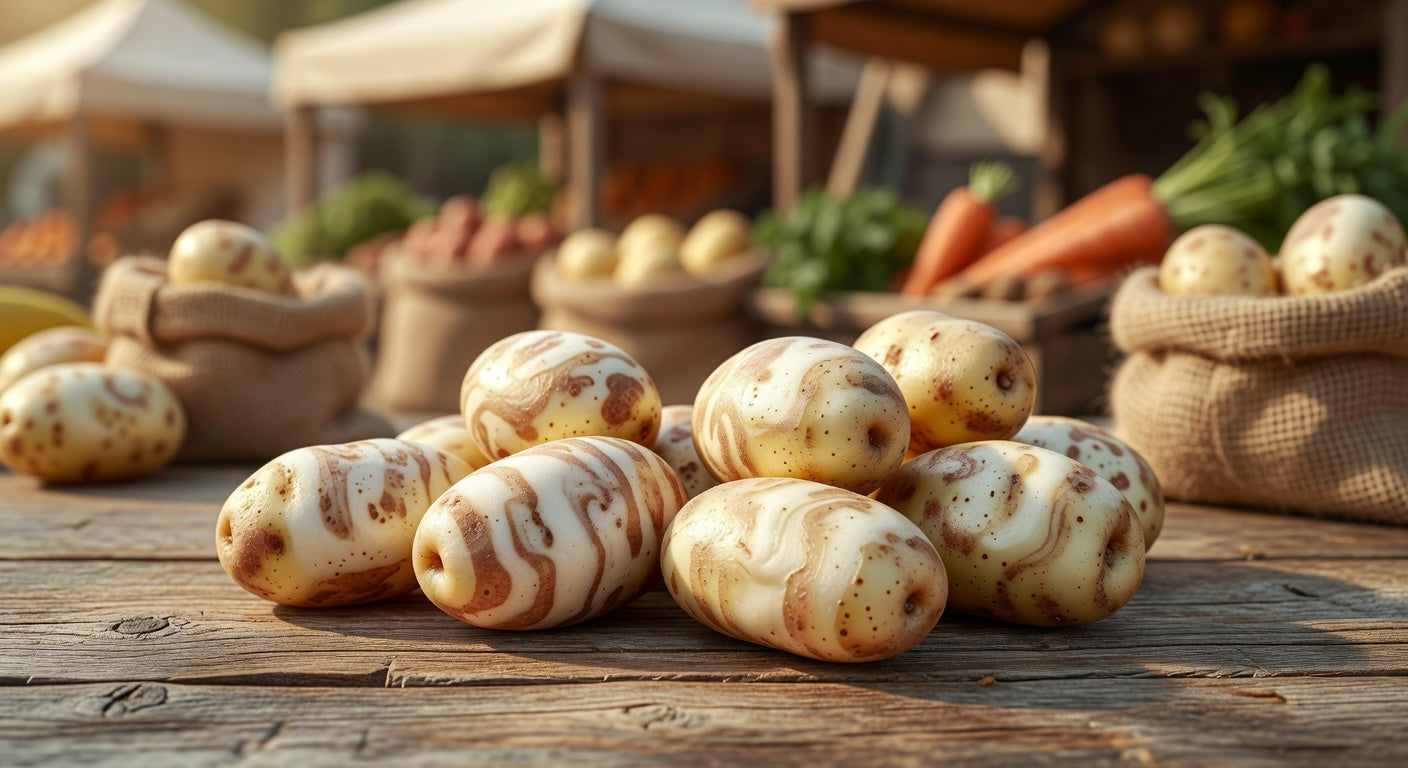 Fingerling Marble White 50#